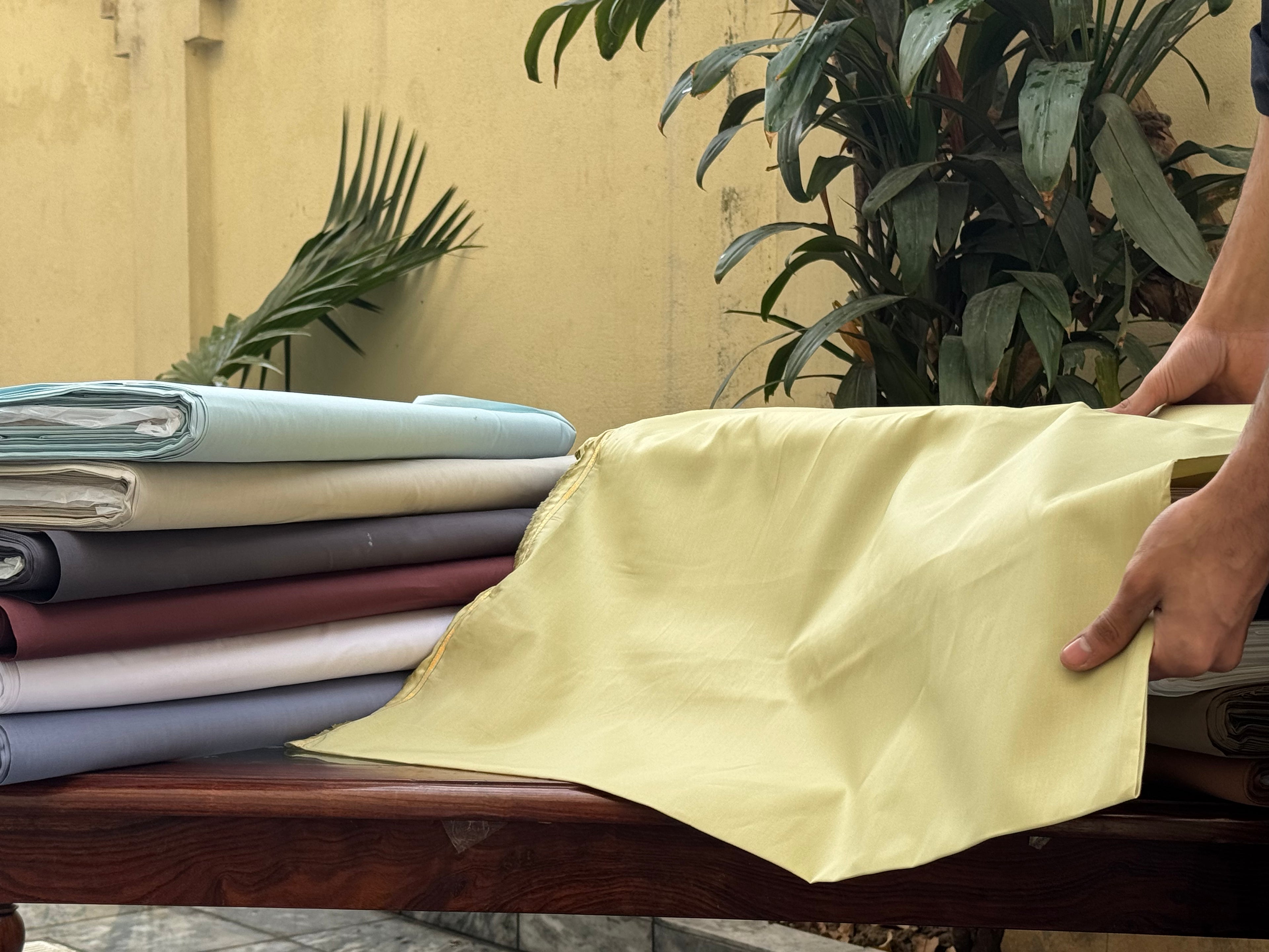 Premium Egyptian Cotton Fabric – Soft, Breathable & Luxury Feel