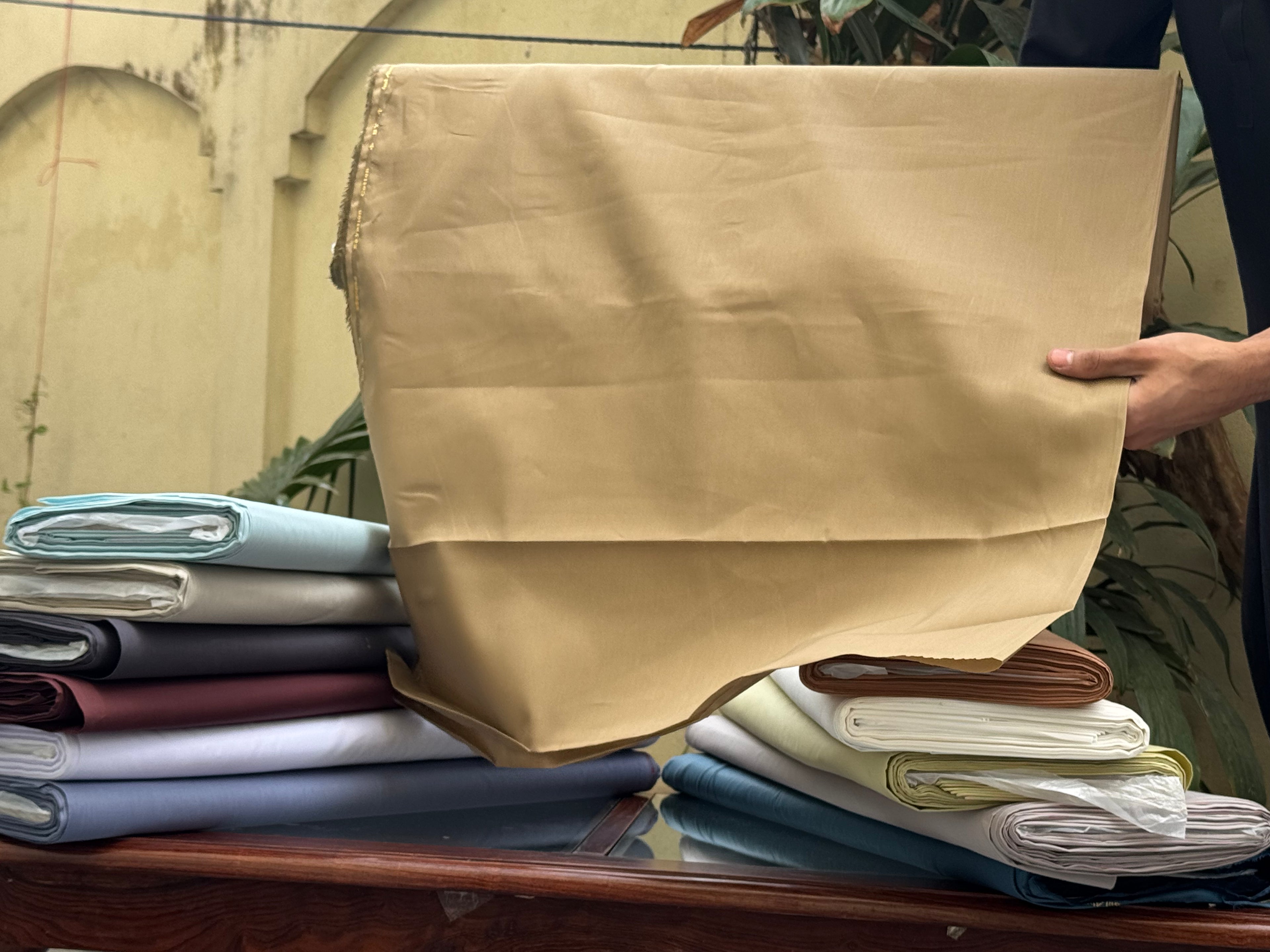 Premium Egyptian Cotton Fabric – Soft, Breathable & Luxury Feel