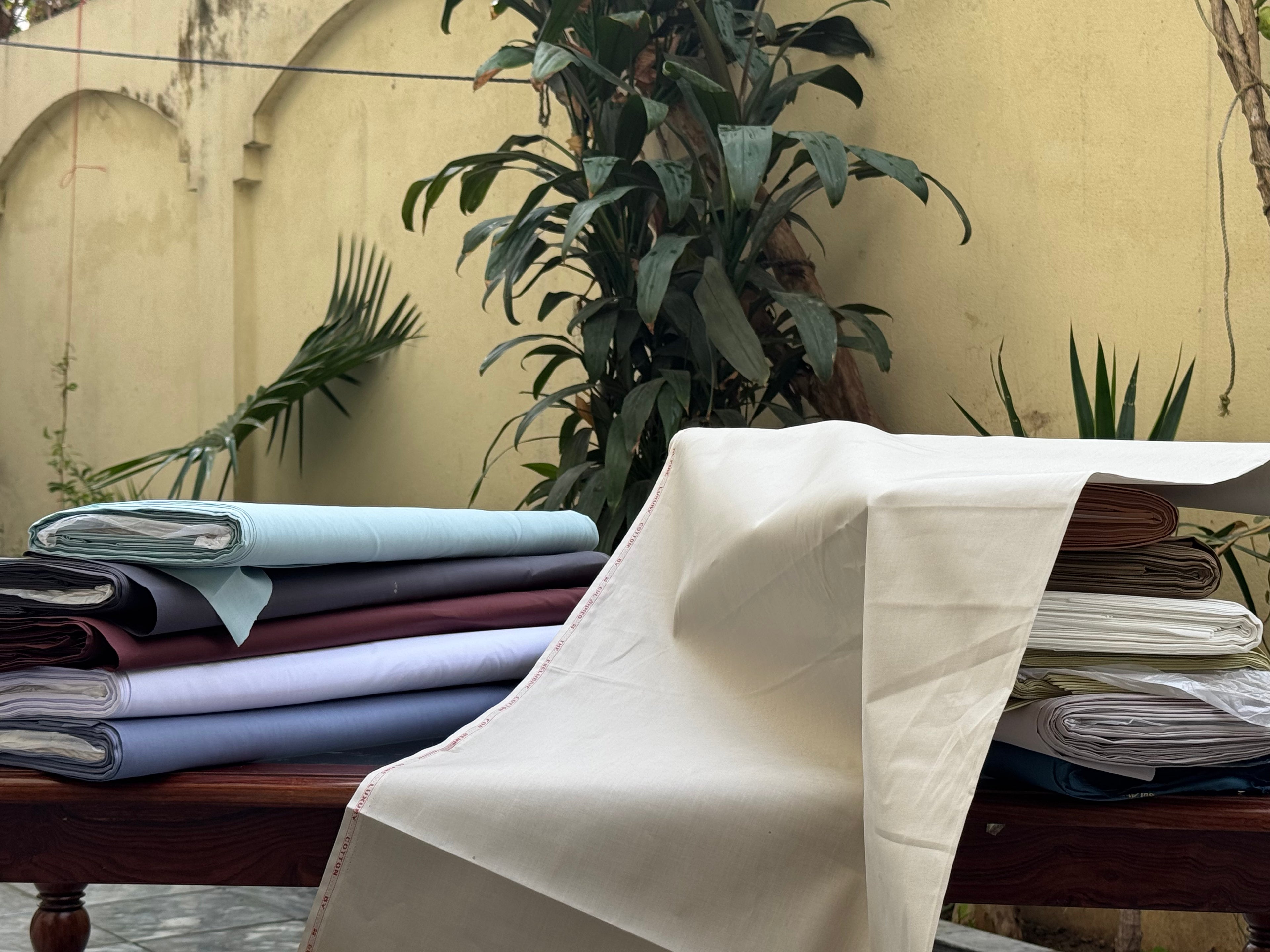 Alpha Cotton – Unstitched Men’s Suit Fabric